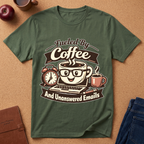 Fueled By Coffee And Unanswered Emails T-Shirt
