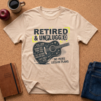 Retired & Unplugged Guitar T-Shirt