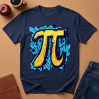 Pi Symbol Math T‑Shirt — Bold Math Streetwear Tee
