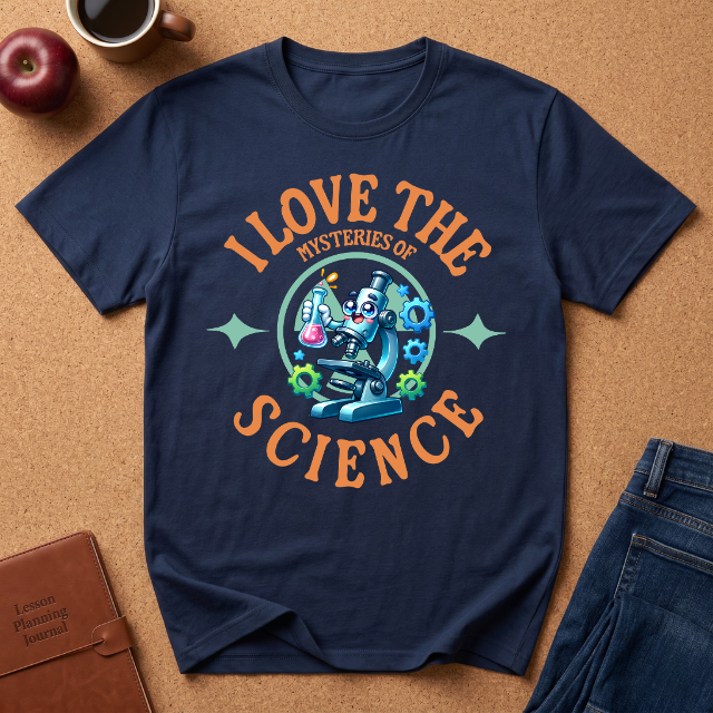 “I Love the Mysteries of Science” T-Shirt