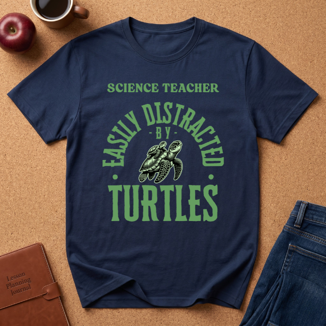 Easily Distracted by Turtles T-Shirt