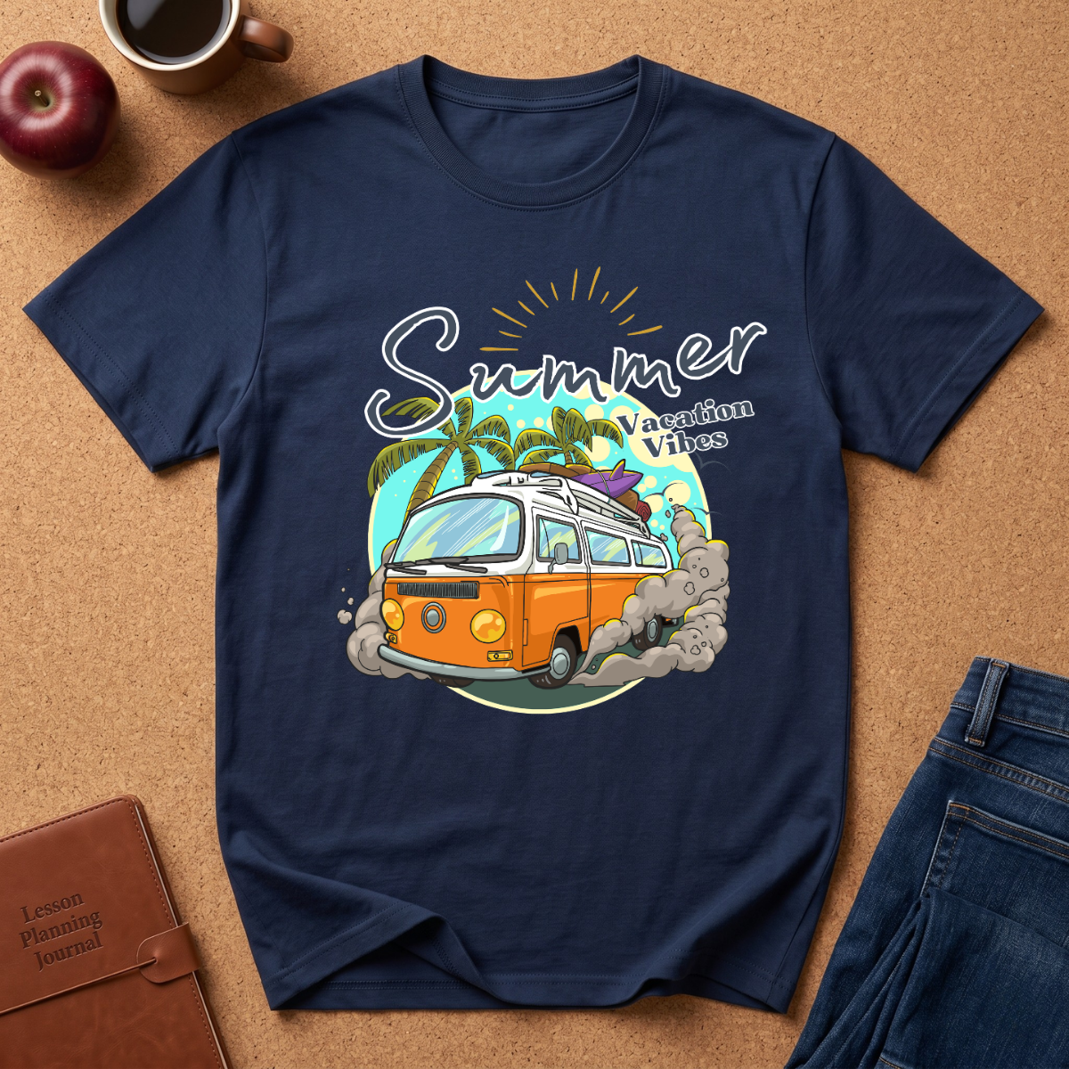 Camper Summer Vacation Vibes T-Shirt