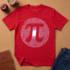 Pi Symbol T‑Shirt — Circular Pi Digits Graphic Tee for Math Teachers
