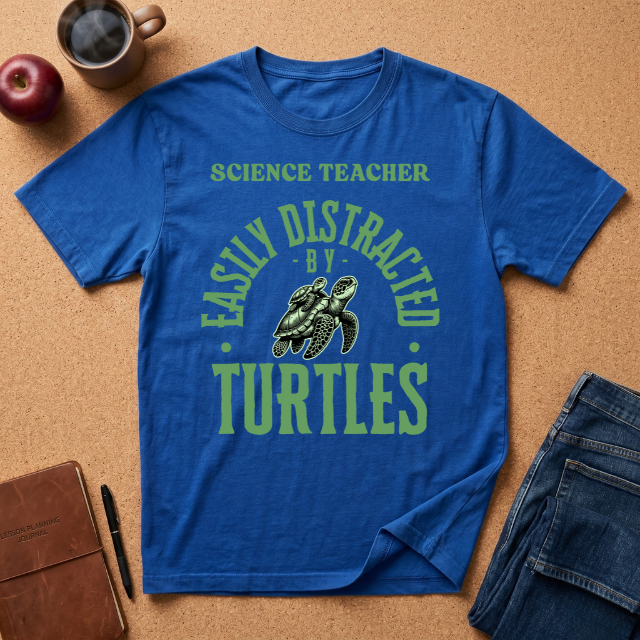 Easily Distracted by Turtles T-Shirt