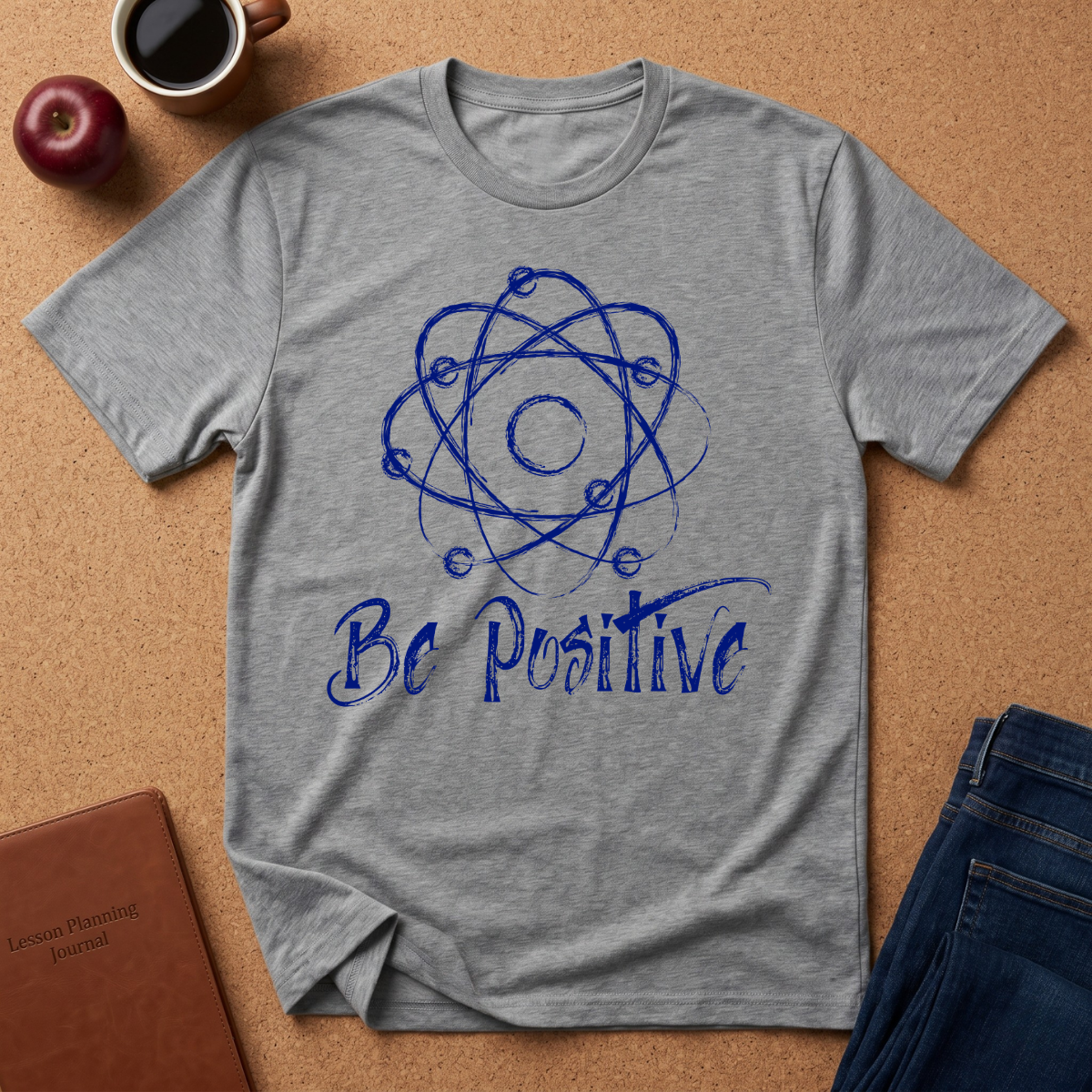 Be Positive Atom T-Shirt