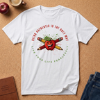 "Being Authentic Is The Only Way" Apple T-Shirt — Graphic Tee