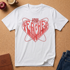 Star Teacher Heart T-Shirt — Retro Heart Graphic Tee