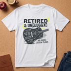 Retired & Unplugged Guitar T-Shirt