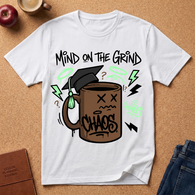 Mind on the Grind Coffee Mug T-Shirt