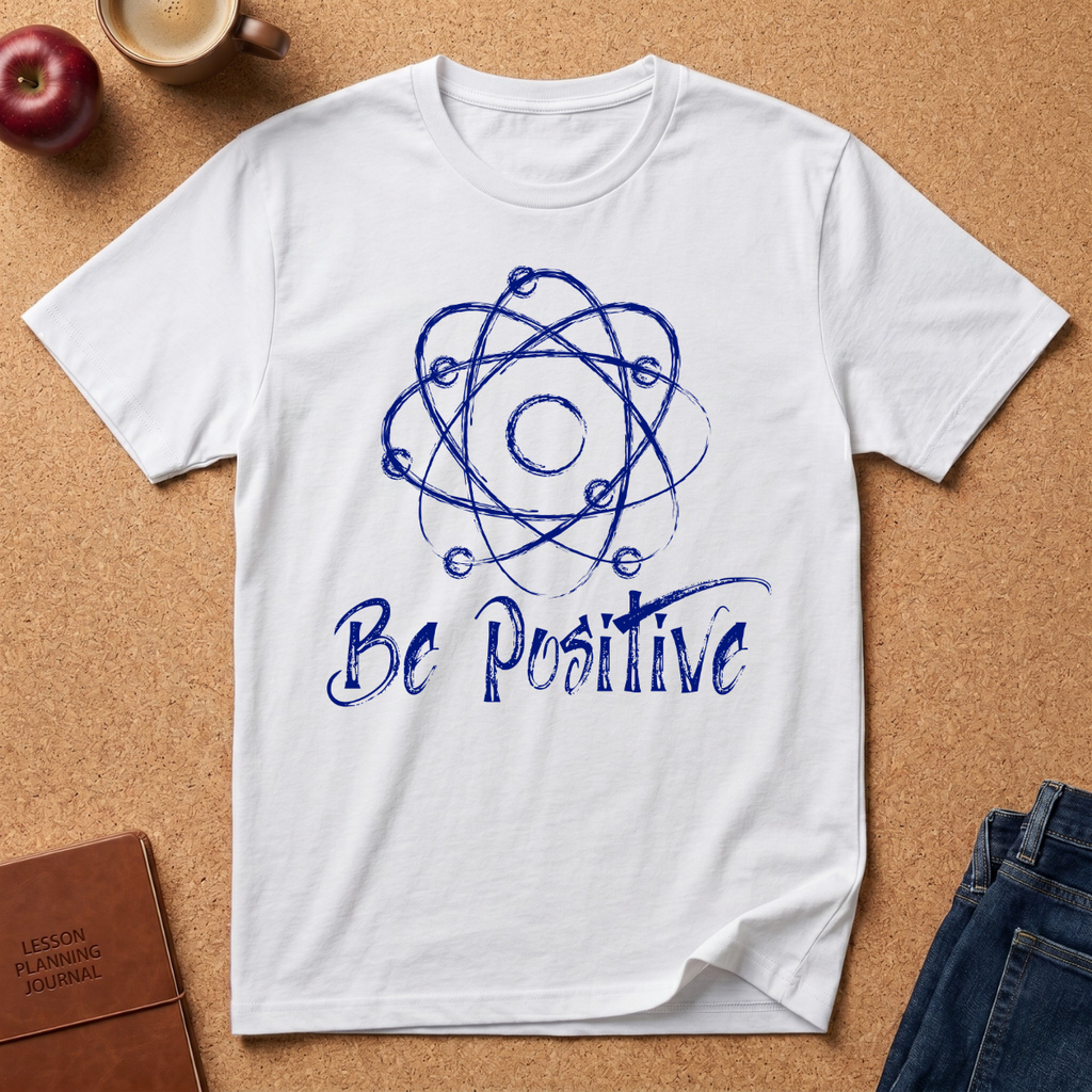 Be Positive Atom T-Shirt