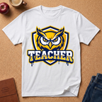 Teacher Owl T-Shirt — School Spirit Tee