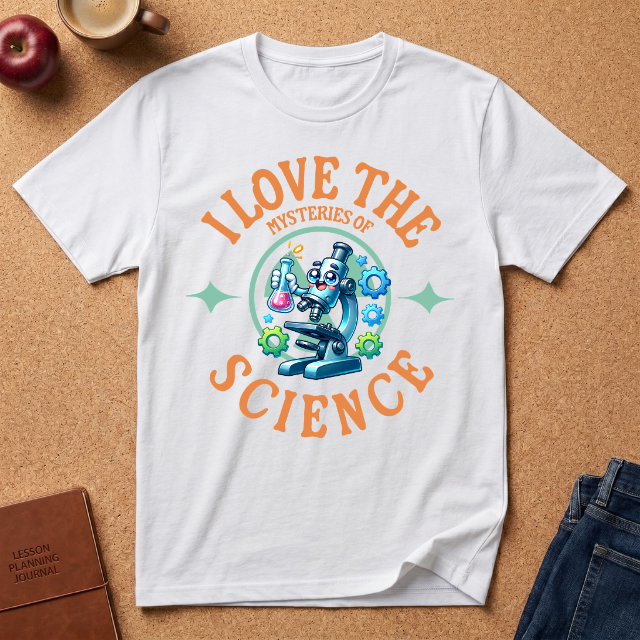 “I Love the Mysteries of Science” T-Shirt